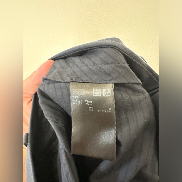 Uniqlo Navy Trousers - Picture 3 of 3